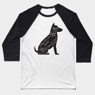 Dog Owner Baseball T-Shirt